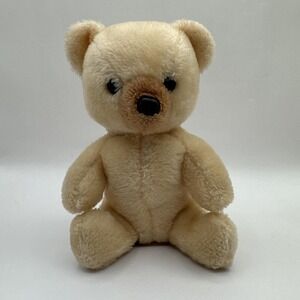 Vintage 1977 Dakin Teddy Bear Plush 12" Soft Beige Stuffed Animal Toy Musical